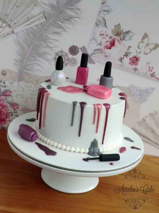 Nail Polish Cake