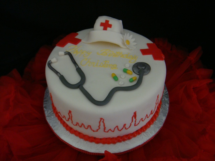 Nurse Cake Graduation Day