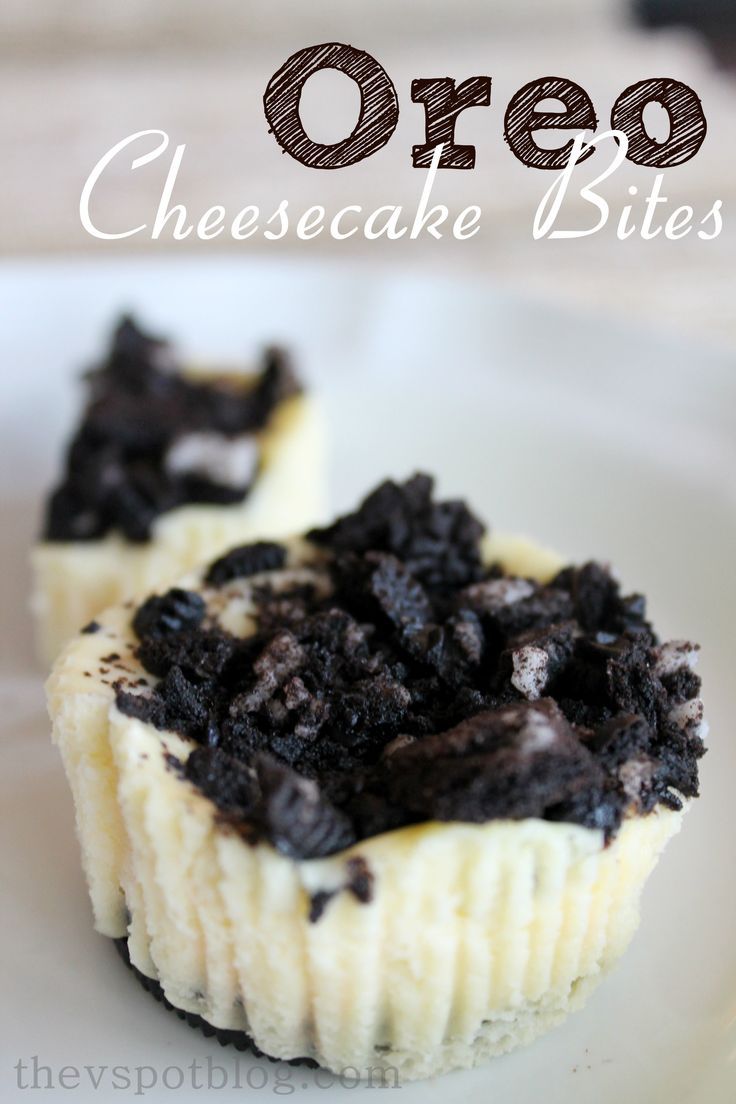 Oreo Cheesecake Bites Recipe