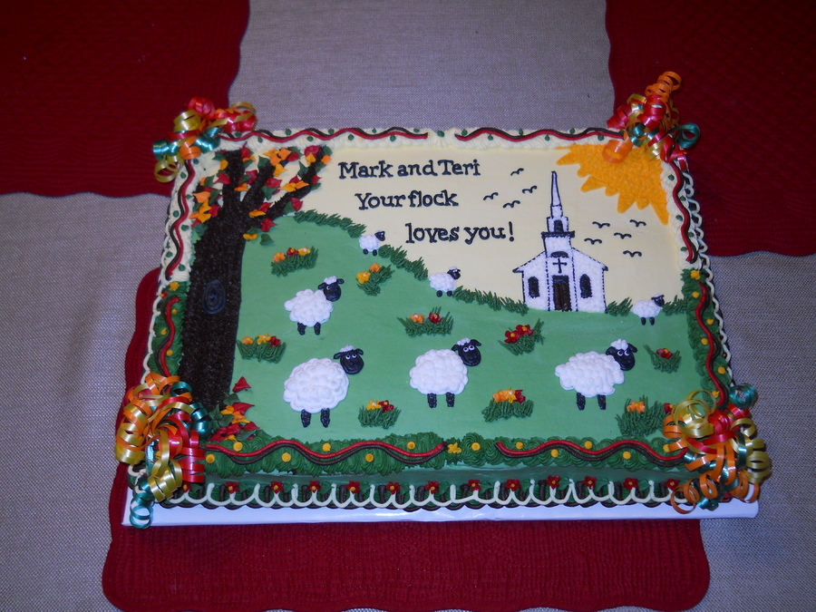 Pastor Appreciation Cake Pastor Appreciation Cake