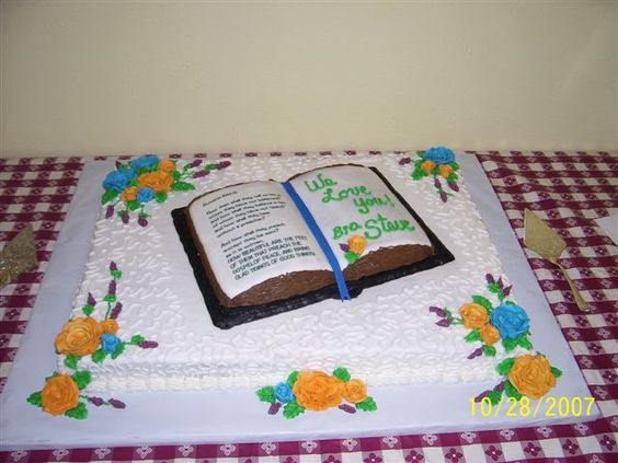 Pastor Appreciation Cakes Decorations