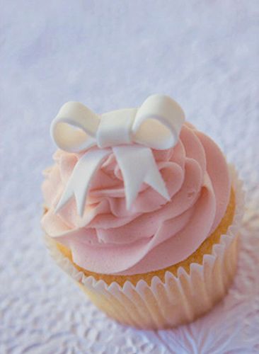 Pink Baby Shower Cupcakes