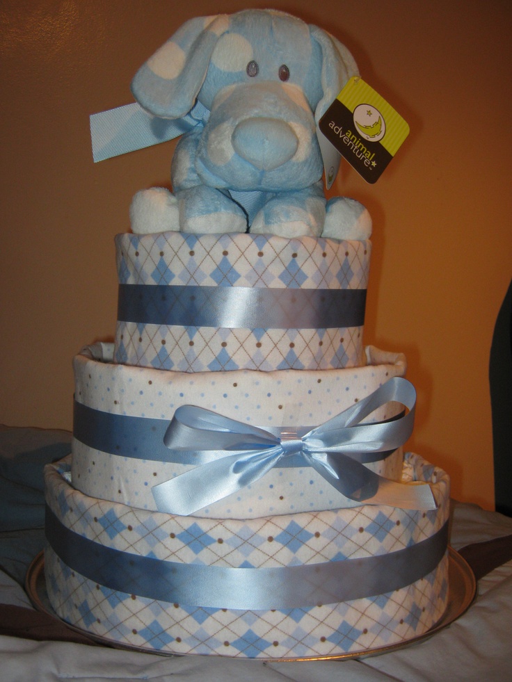 Pinterest Baby Boy Diaper Cake