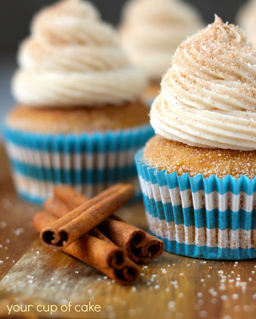 Pumpkin Snickerdoodle Cupcakes Pumpkin Snickerdoodle Cupcakes