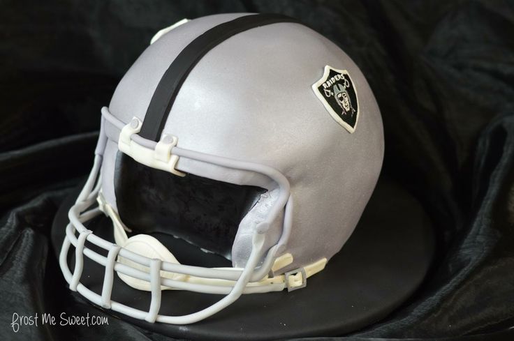 Raider Helmet Cake