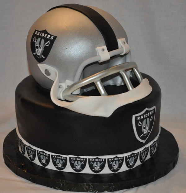 Raiders Birthday Cake