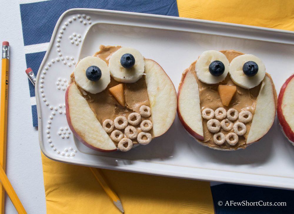 Rice Cake Owl Snacks