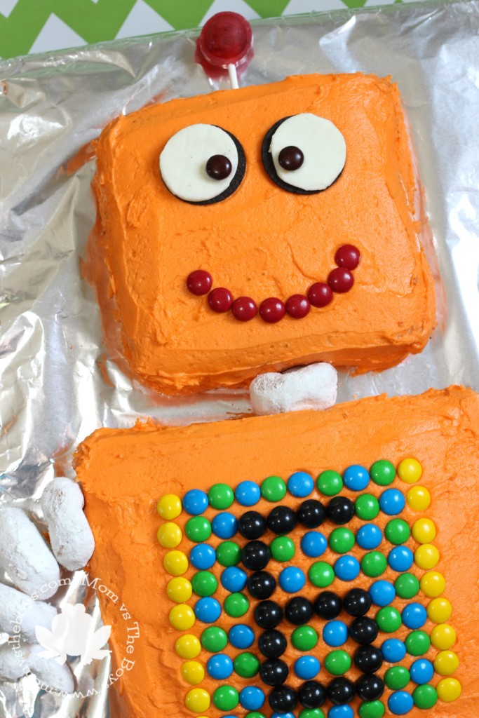 Robot Birthday Cake Robot Birthday Cake