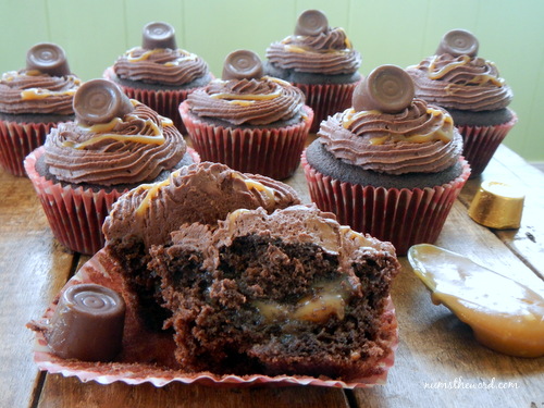 Rolo Cupcakes Rolo Cupcakes