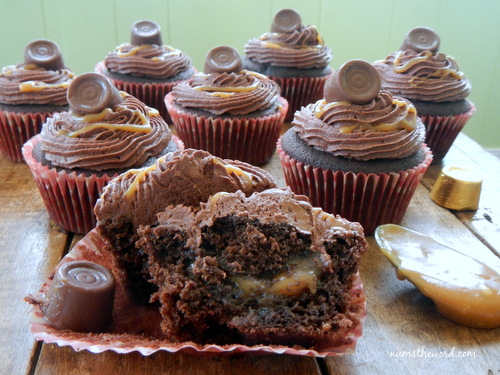 Rolo Cupcakes