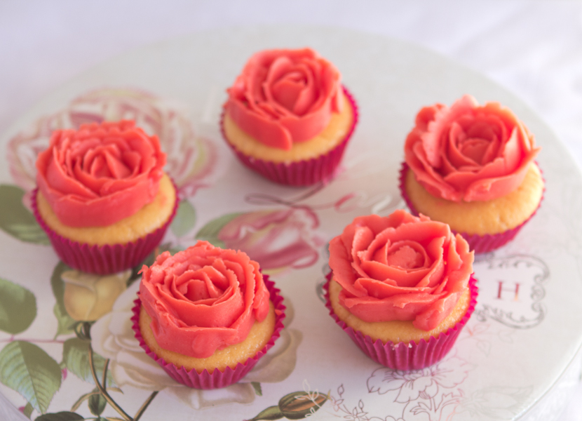 Rose Cupcakes