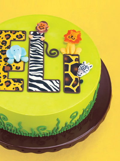 Safari Animal Cake Decorations Safari Animal Cake Decorations