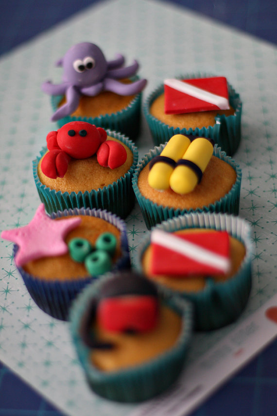 Sea Creature Fondant Cake Decorations Sea Creature Fondant Cake Decorations