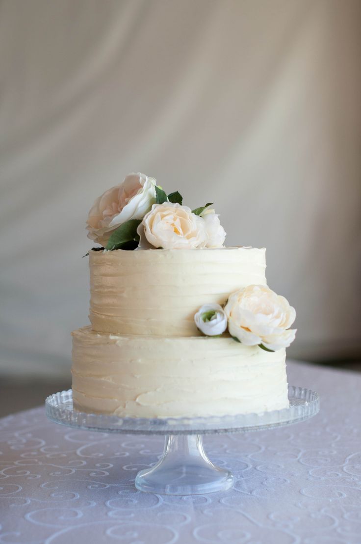 Shabby Chic Wedding Cake