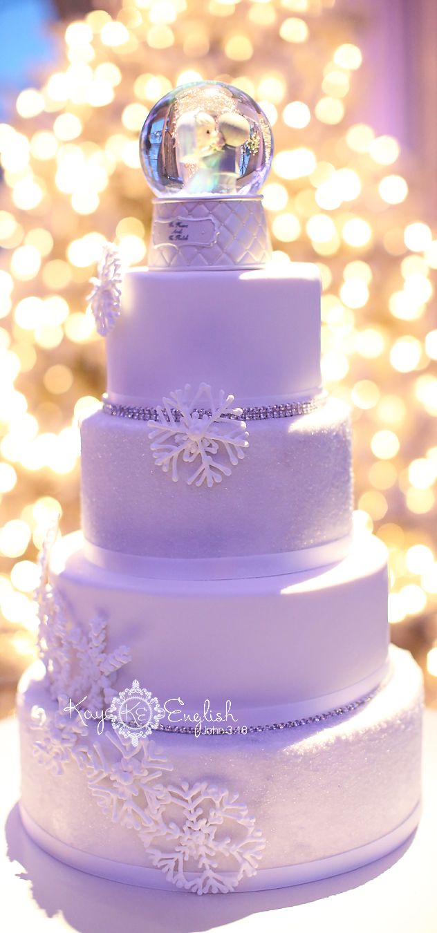 Snow Globe Wedding Cake Topper Snow Globe Wedding Cake Topper