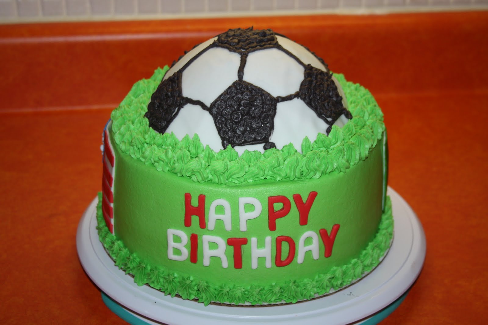 Soccer Birthday Cake