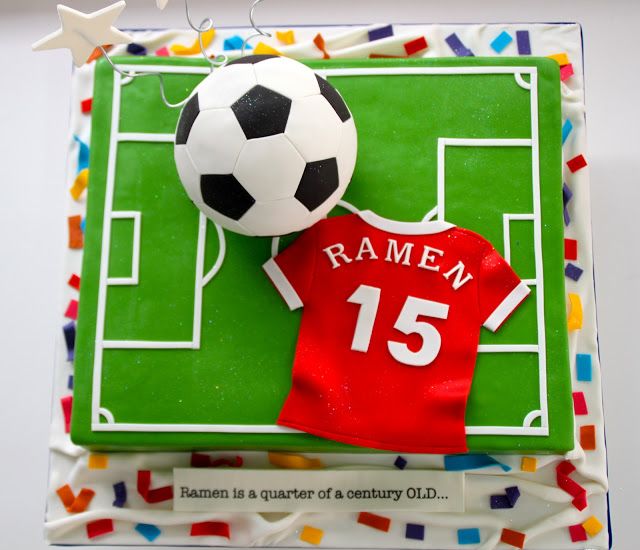 Soccer Cake Idea