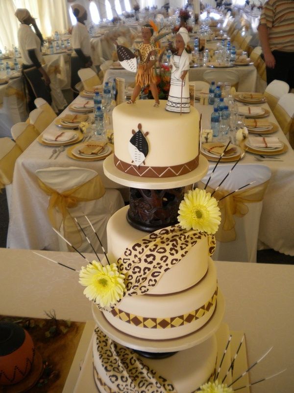 South African Traditional Wedding Cake