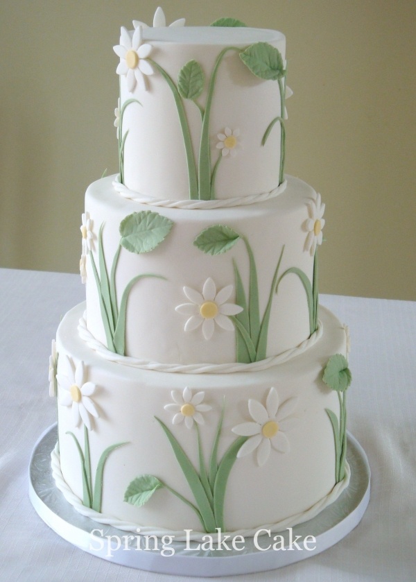 Spring Wedding Cake