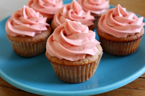 Sprinkles Strawberry Cupcakes