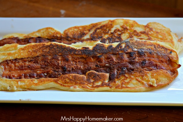 Stuffed Pancakes with Bacon Stuffed Pancakes with Bacon