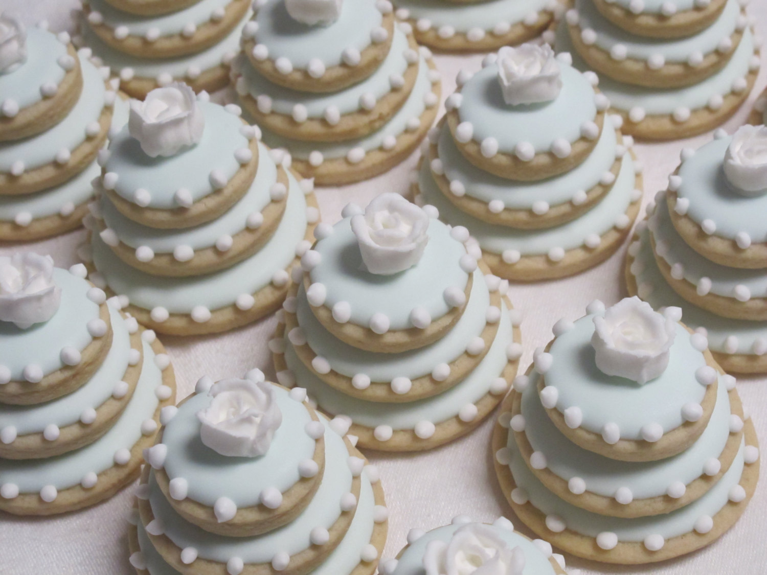 Sugar Cookies Decorated Wedding Cakes