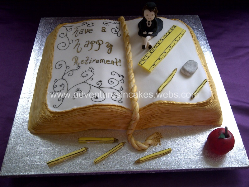 Teacher Retirement Cake