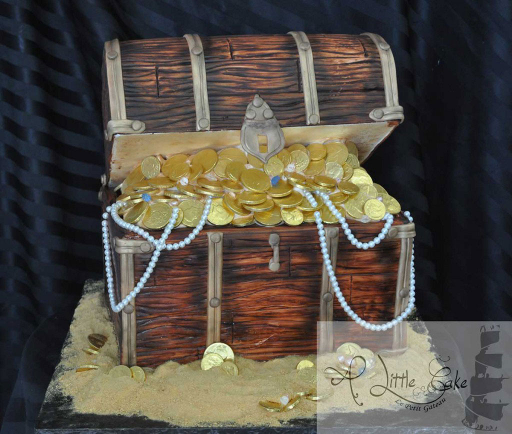 Treasure Chest Birthday Cake