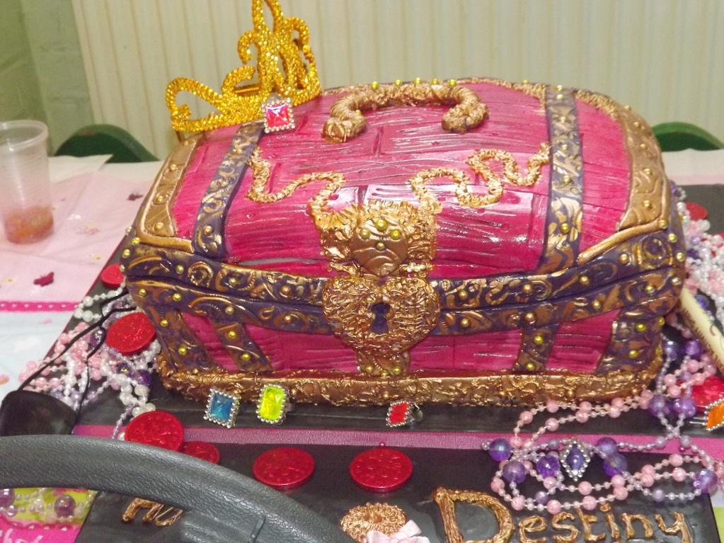 Treasure Chest Cake Treasure Chest Cake