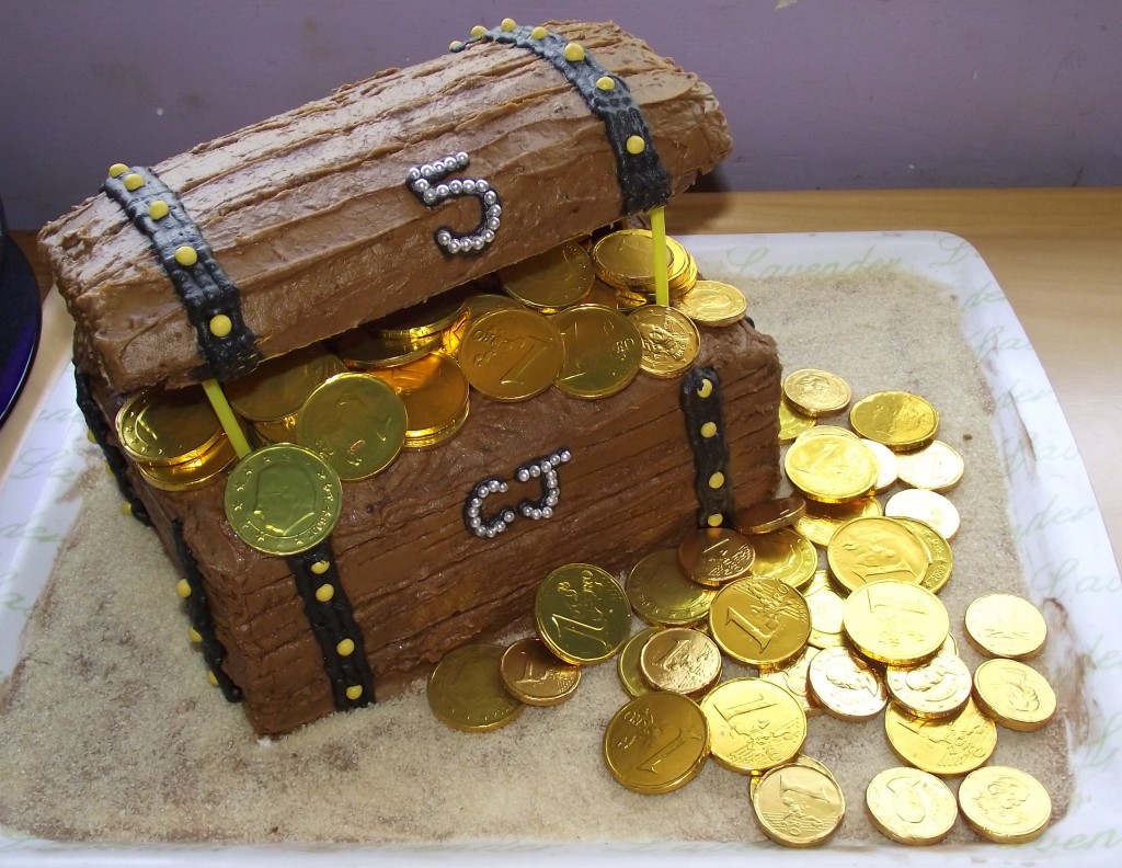 Treasure Chest Cake Treasure Chest Cake