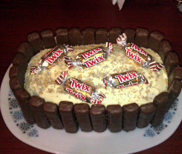 Twix Birthday Cake Twix Birthday Cake