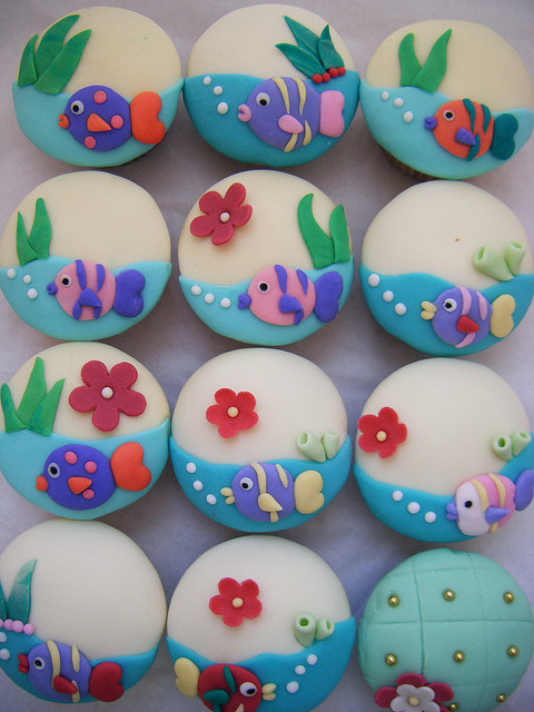 Under the Sea Cupcake Ideas