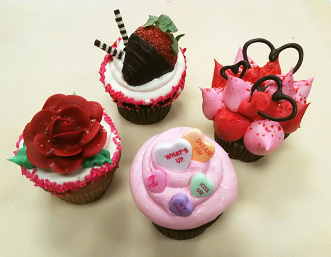 Valentine's Day Cupcakes Valentine's Day Cupcakes