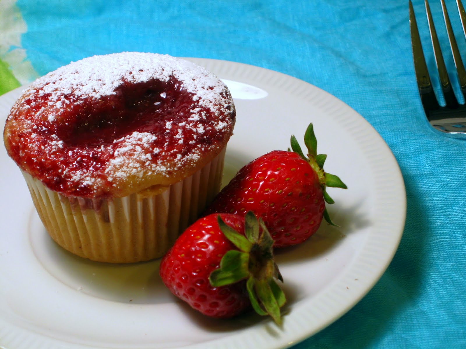 Vegan Jam Filled Cupcakes