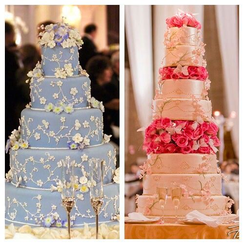 Very Fancy Wedding Cakes