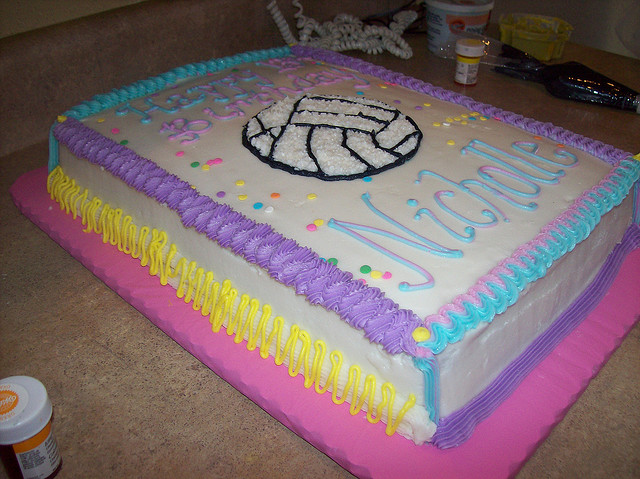 Volleyball Birthday Cake Ideas Volleyball Birthday Cake Ideas
