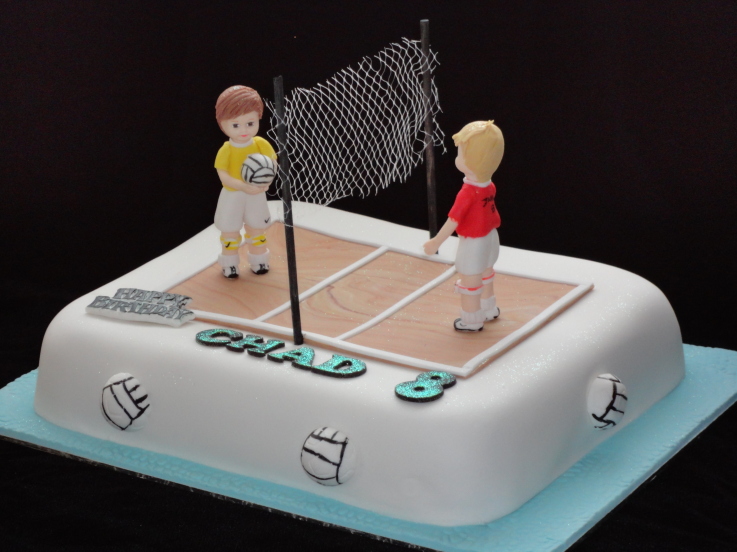 Volleyball Birthday Cake Ideas