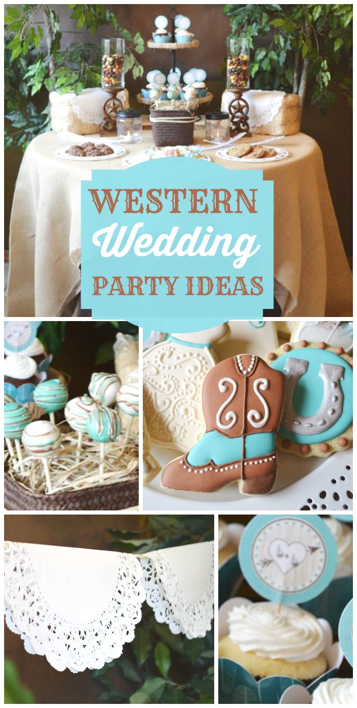 Western Bridal Shower Ideas