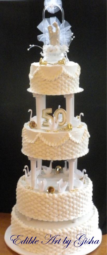 1960s Wedding Cake