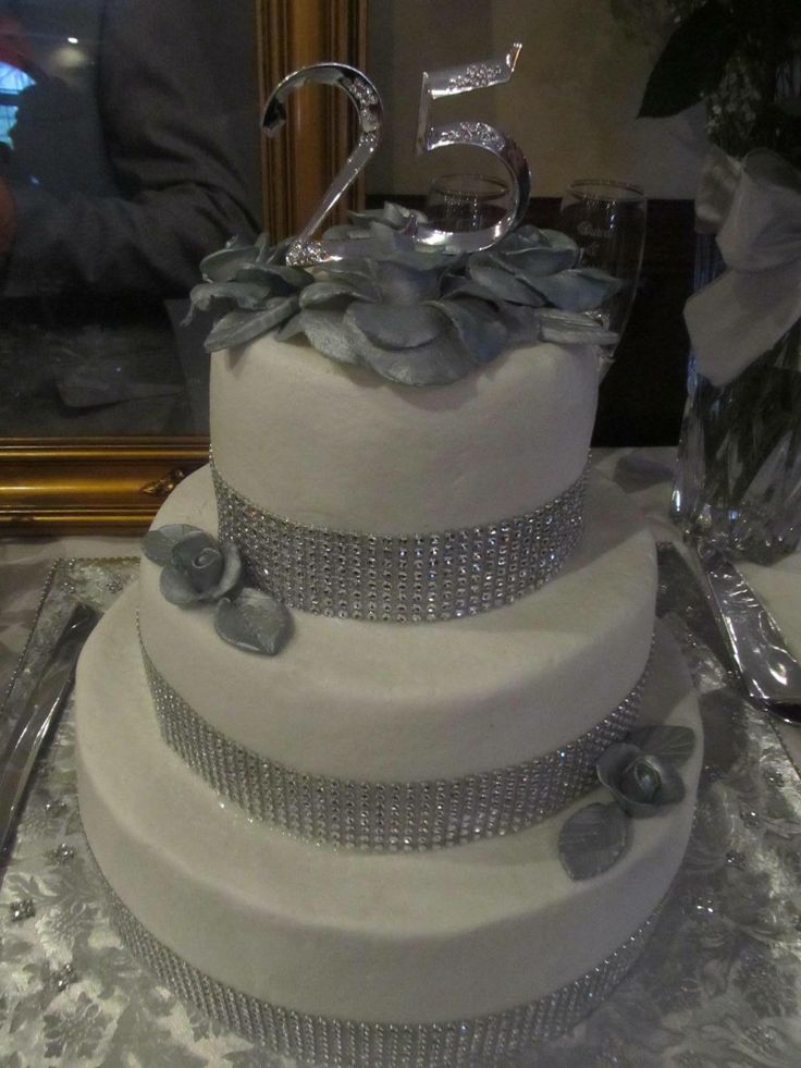 25th Wedding Anniversary Cake 25th Wedding Anniversary Cake