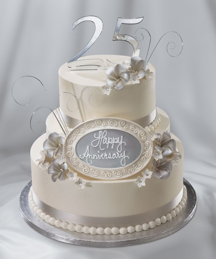 25th Wedding Anniversary Cake 25th Wedding Anniversary Cake