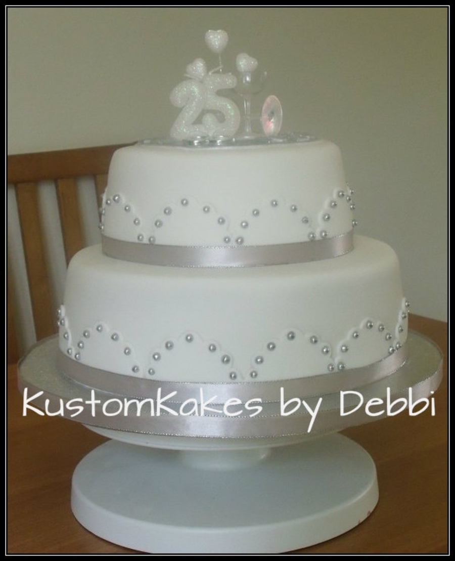 25th Wedding Anniversary Cake 25th Wedding Anniversary Cake
