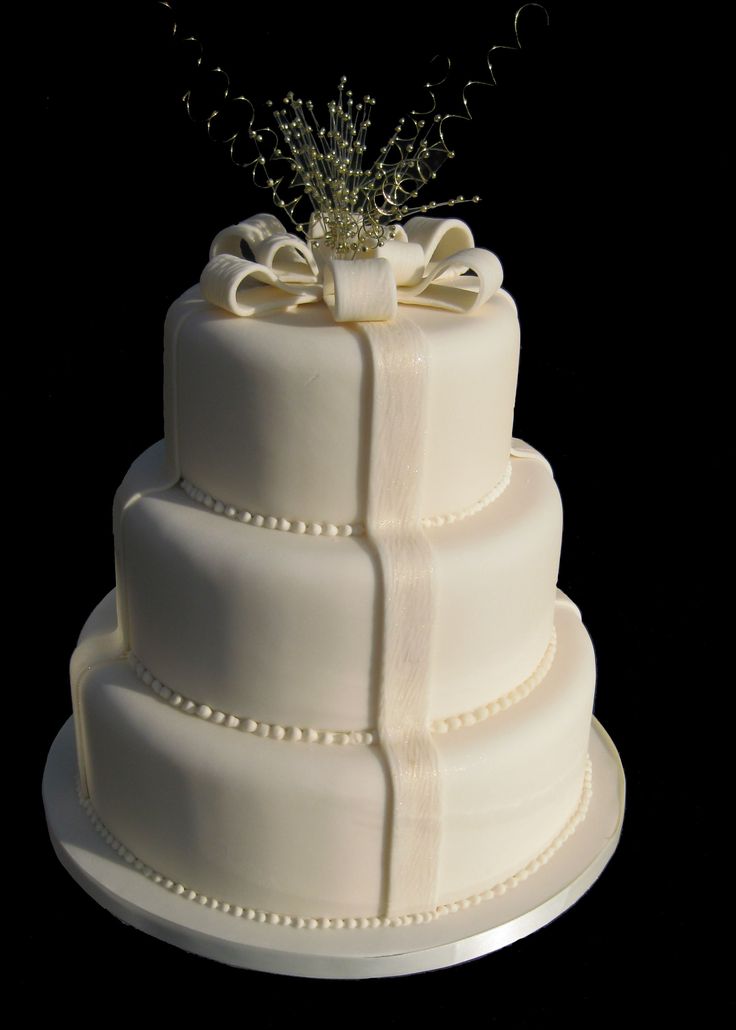 3 Tier Wedding Cake