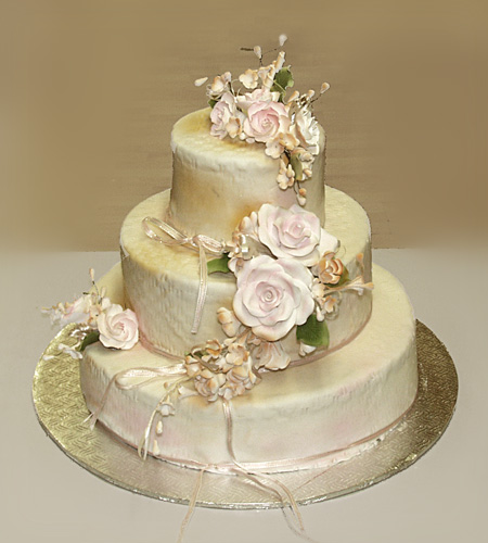 3 Tier Wedding Cake