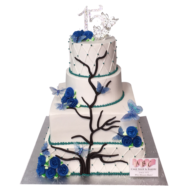 4 Tier Quinceanera Cakes