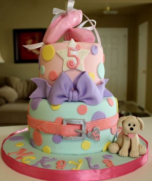 5 Year Old Girl Birthday Cake Ideas