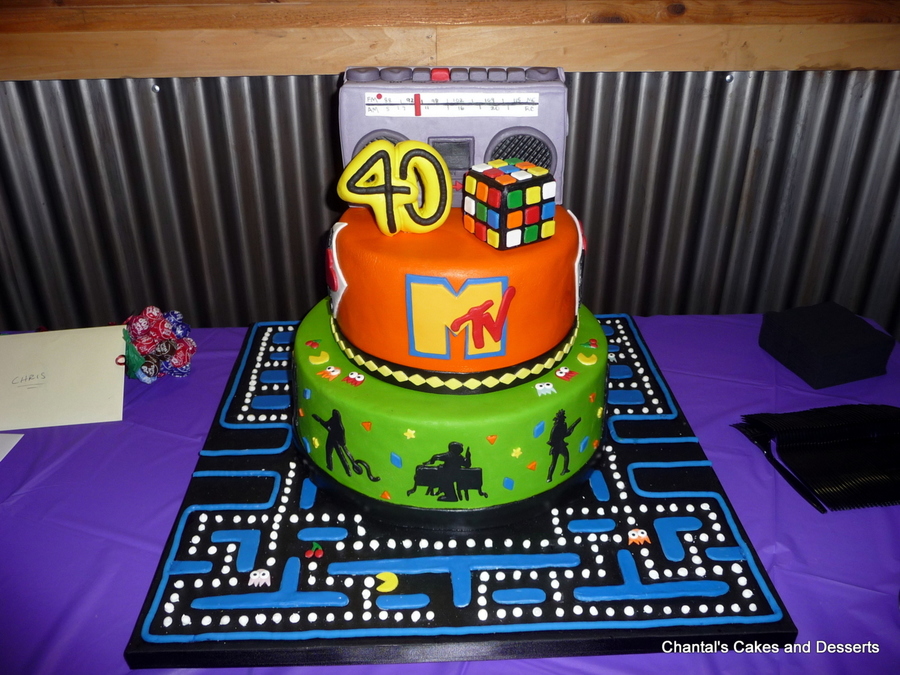 80s Birthday Cakes for a Man