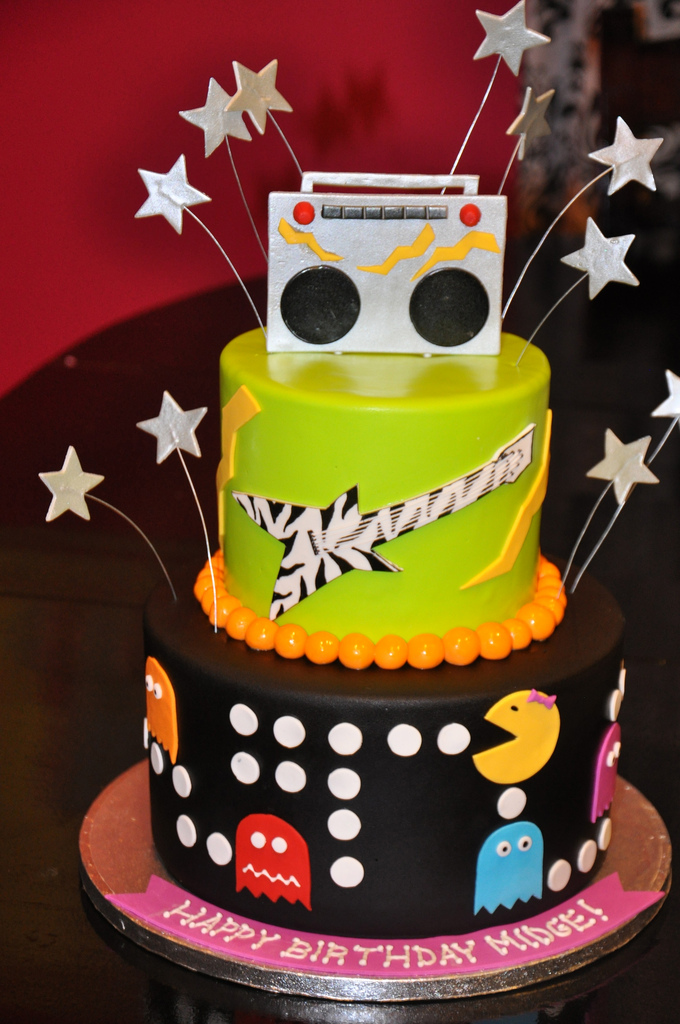 80s Theme Cake 80s Theme Cake