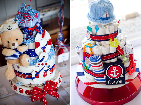 Ahoy It's a Boy Theme Baby Shower Cakes Ahoy It's a Boy Theme Baby Shower Cakes