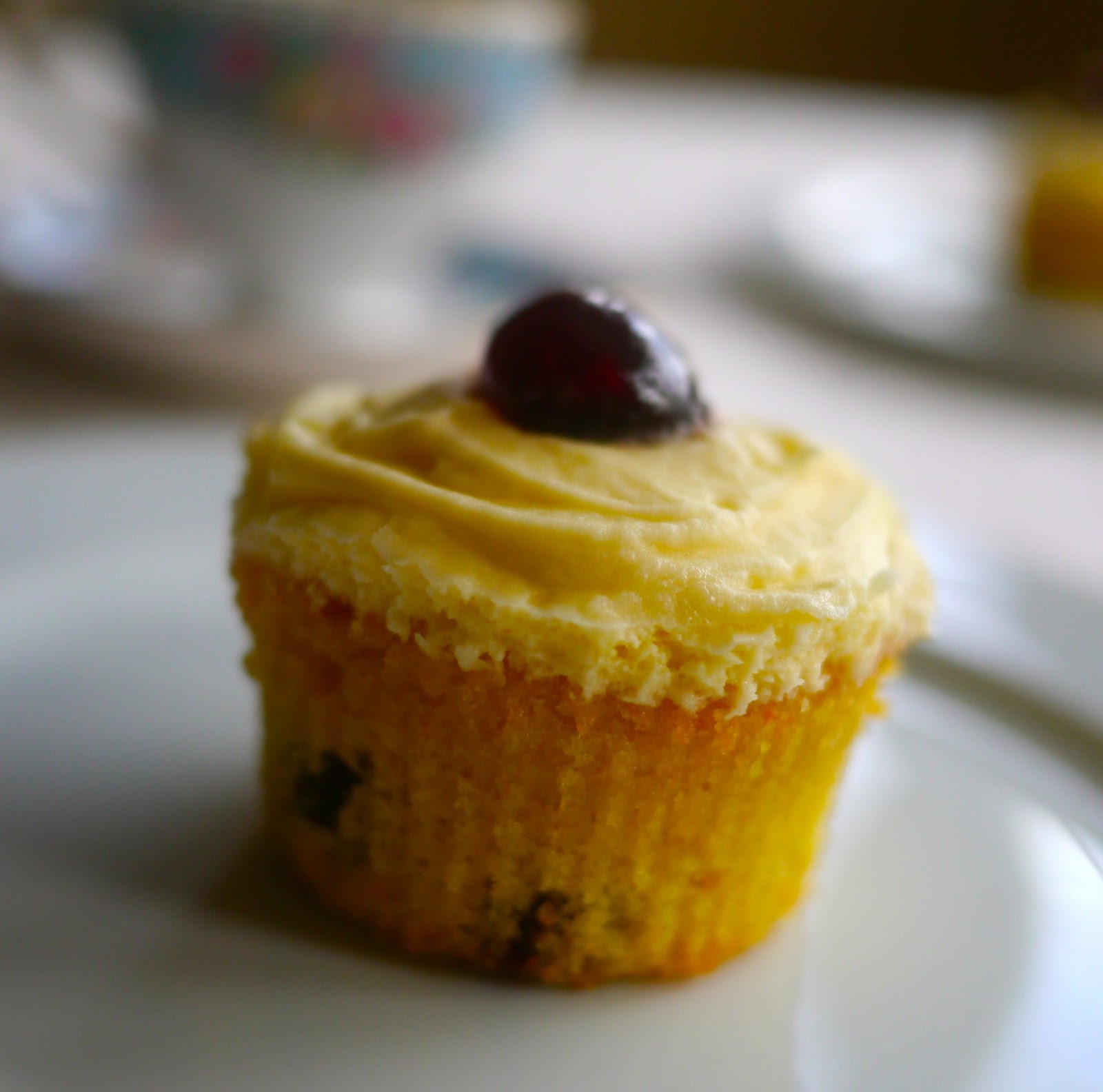 Amaretto Sour Cupcake